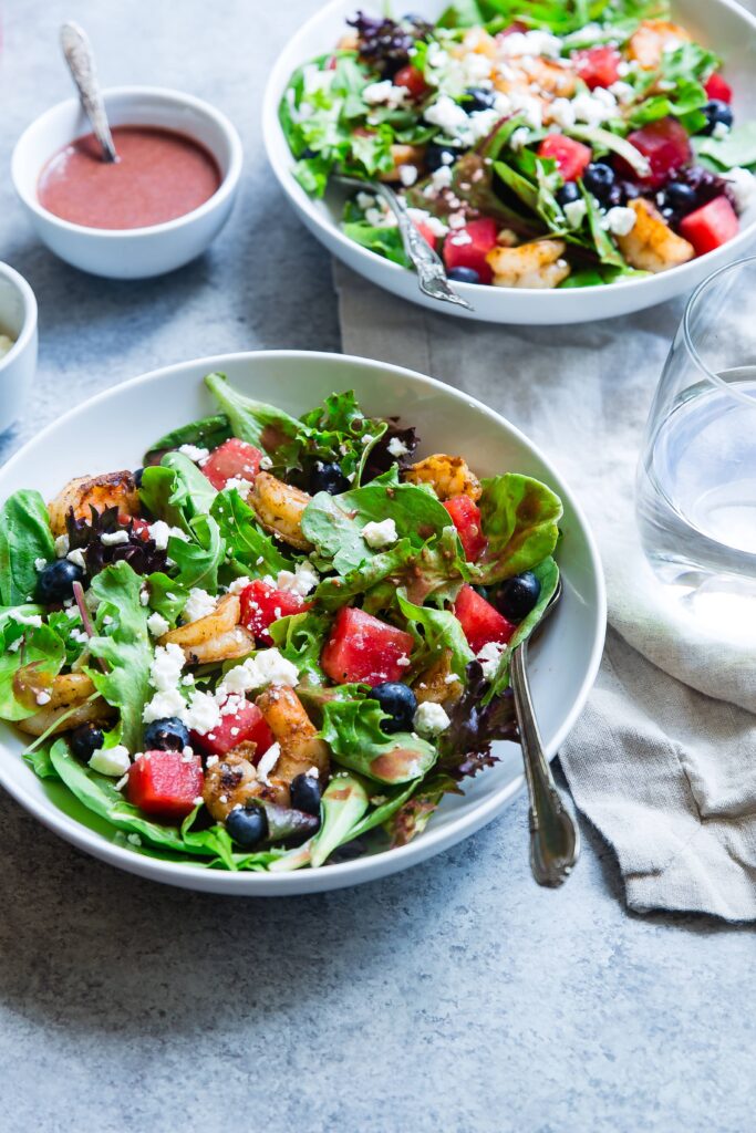 plat healthy salade d'été