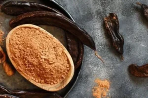 caroube en poudre constipation caroubier