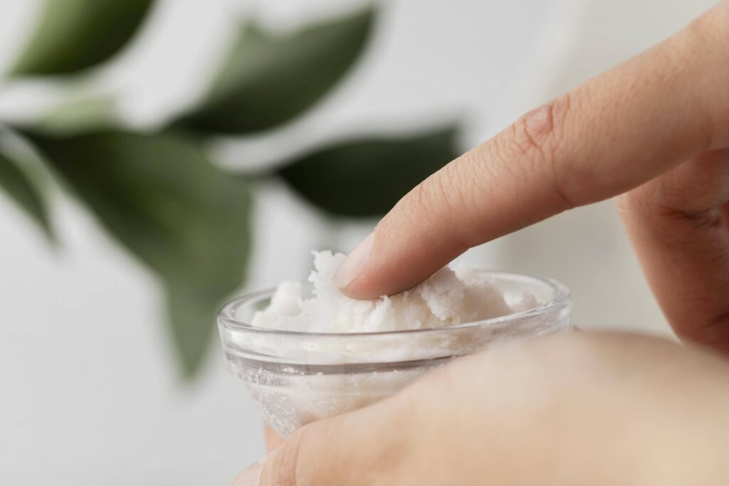 glutathion sur la peau crème en pot visage éclaircissant
