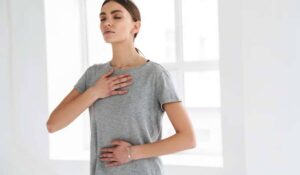 exercices de respiration femme