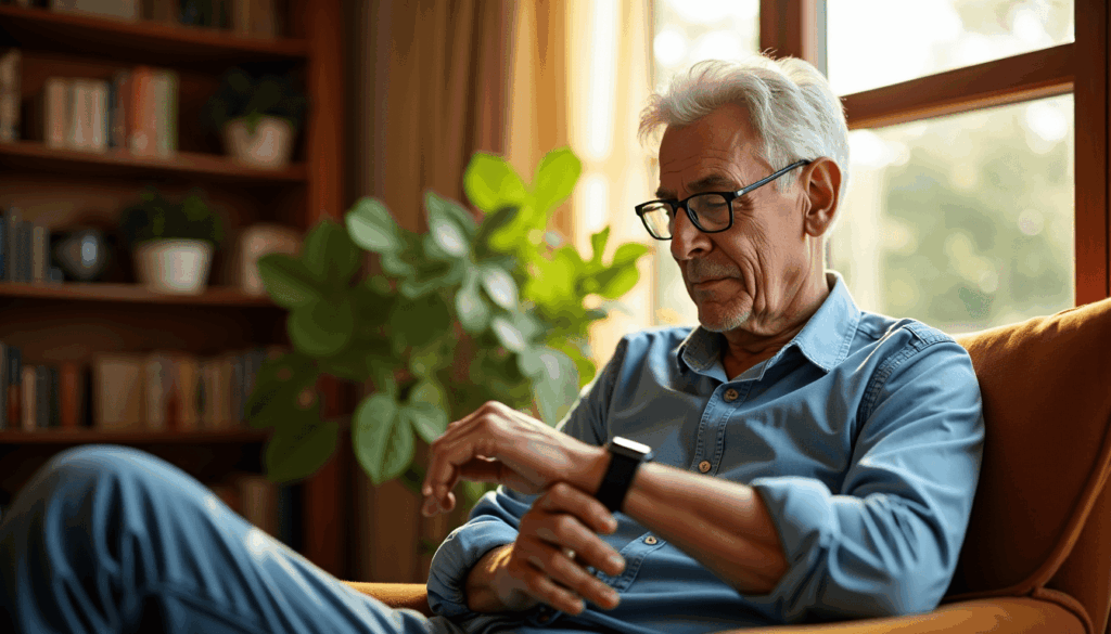 comment choisir une montre connectée pour senior homme âgé